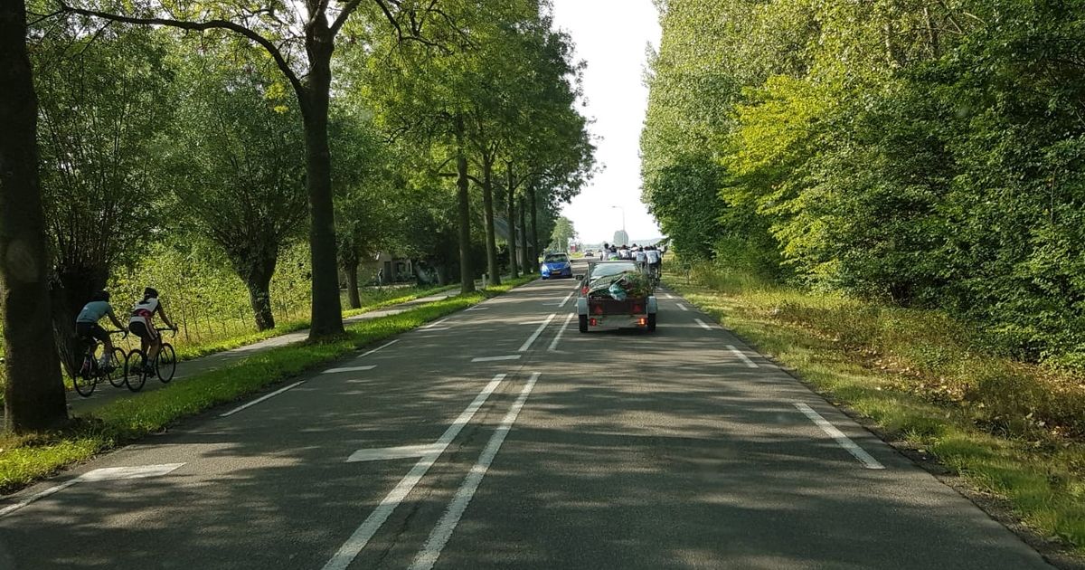 Grote groepen Belgische wielrenners veroorzaken overlast