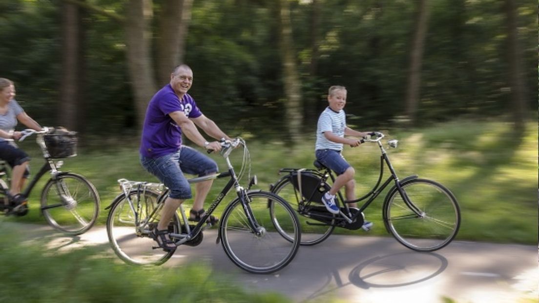 Veel deelnemers Fiets4Daagse