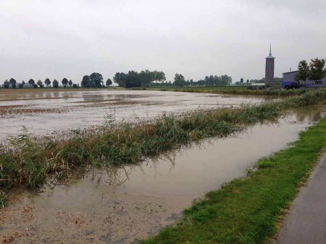 Goeree-Overflakkee onder water