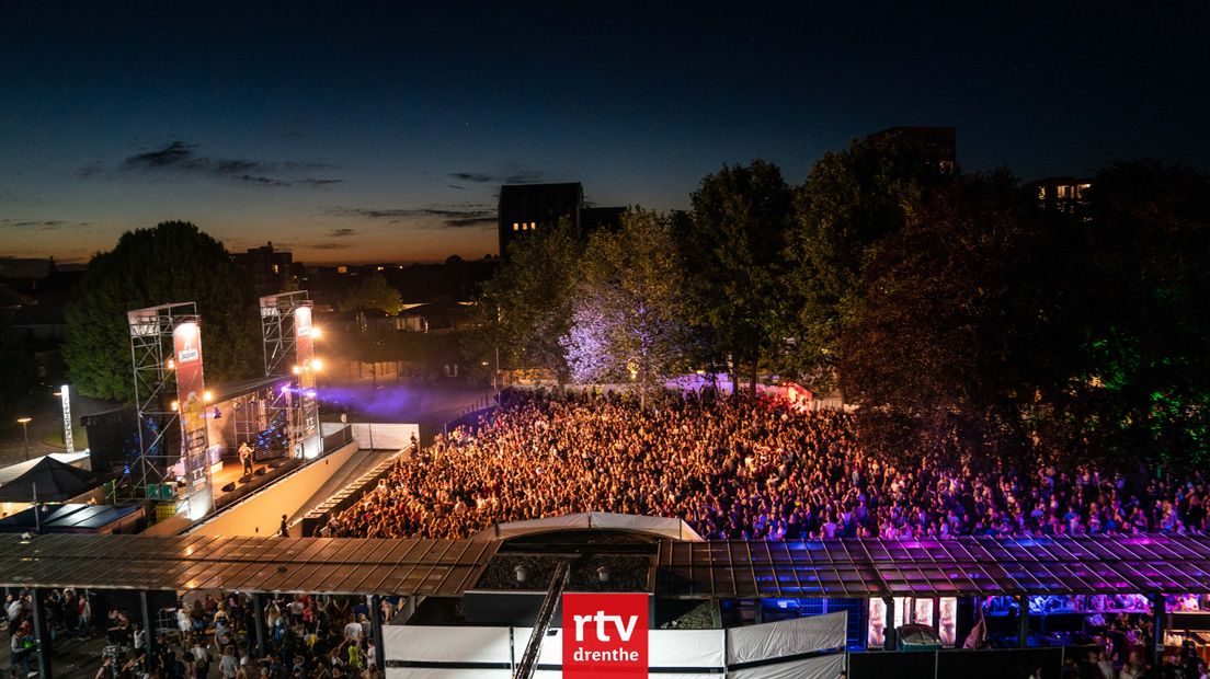 175.000 bezoekers kwamen naar het TT Festival (Rechten: RTV Drenthe/Kim Stellingwerf)