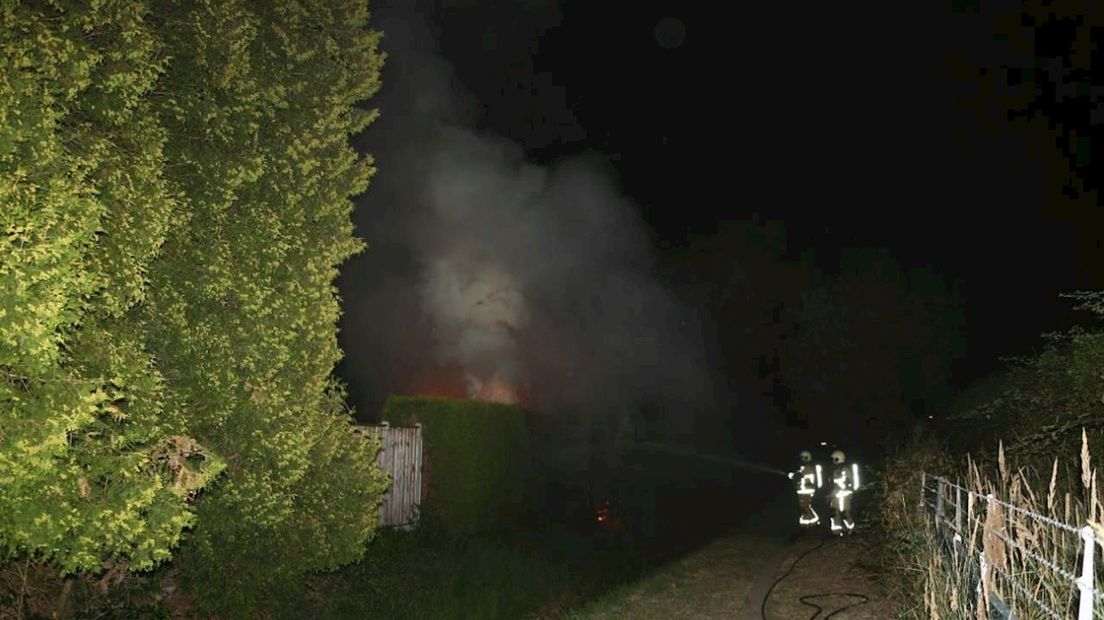 Uitslaande brand in Glanerbrug