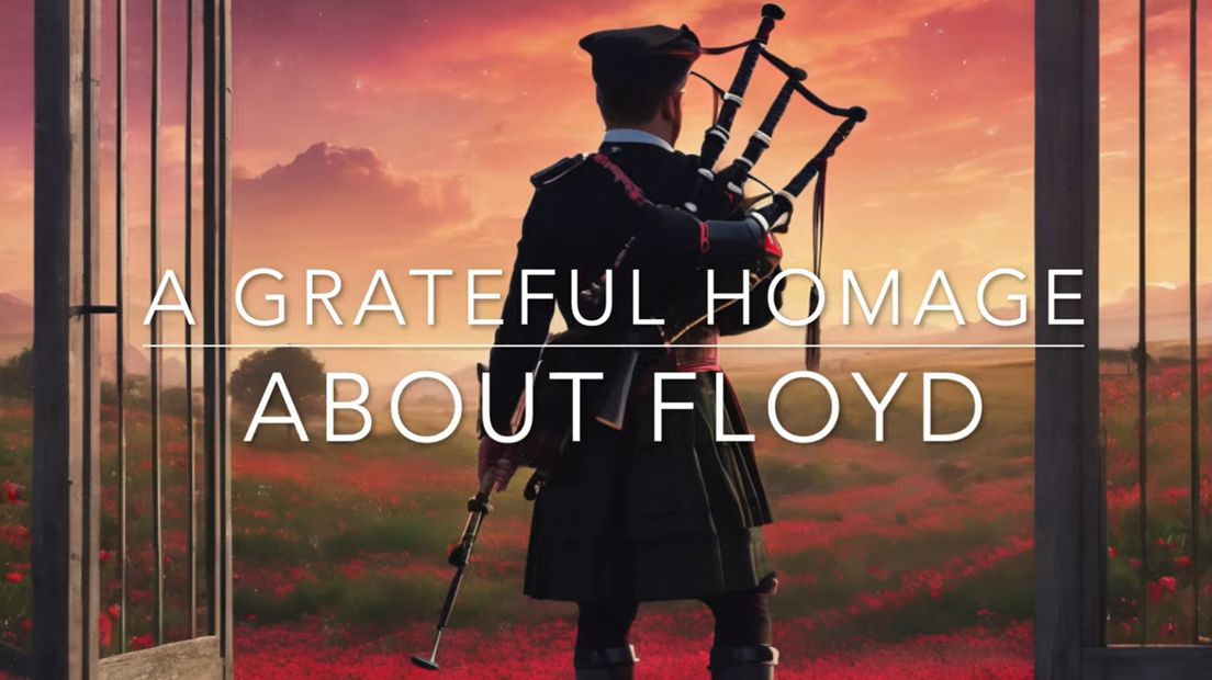 Cover van 'A Grateful Homage' van About Floyd | Illustratie: John Snik