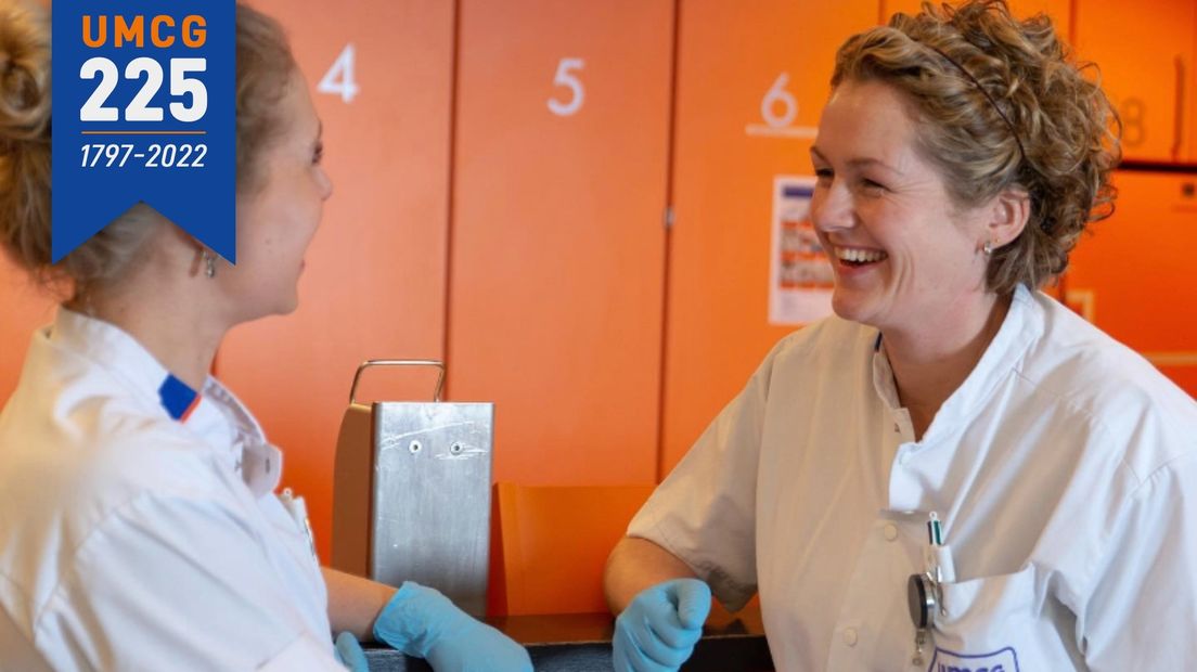 Petra de Vries werkt op de ic