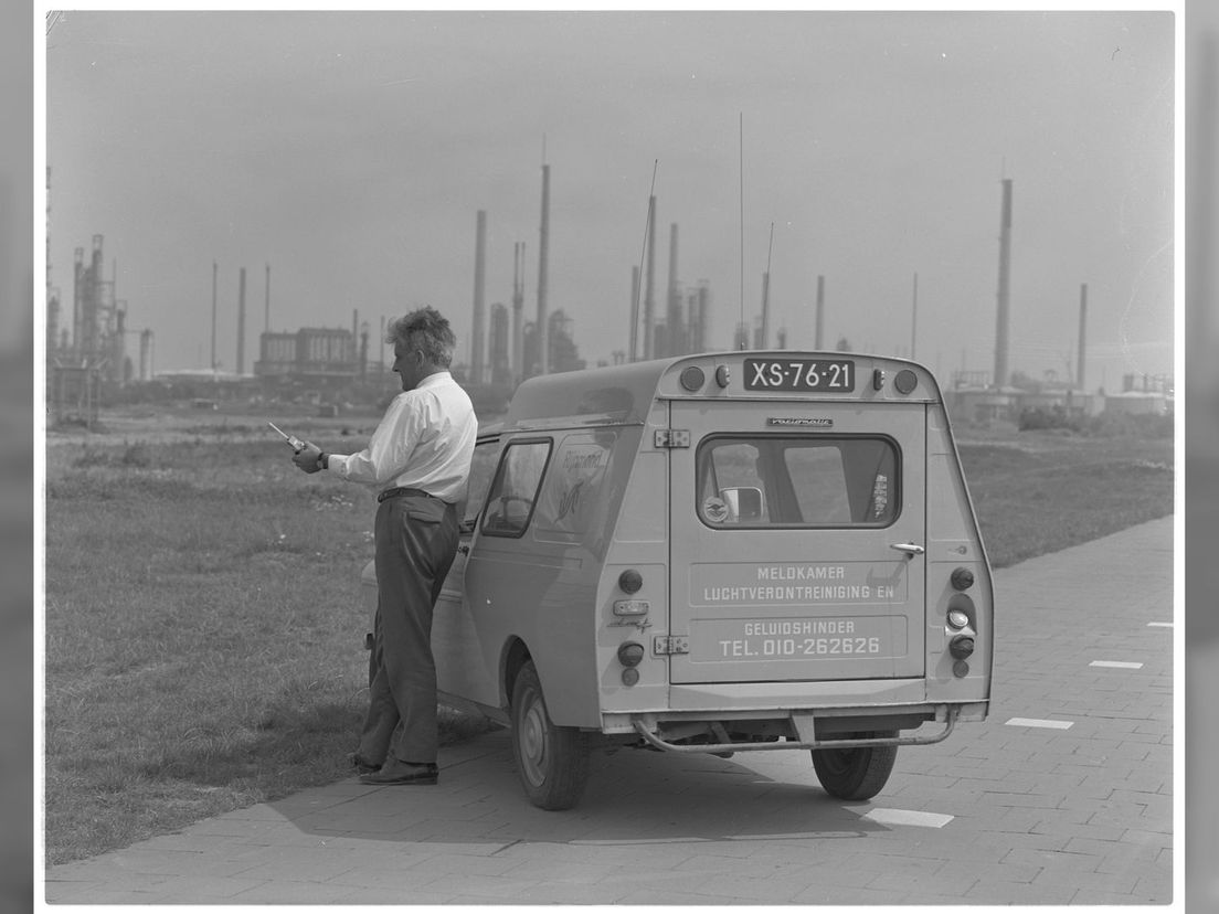 Meetwagen van de Meldkamer Luchtverontreiniging en Geluidshinder (1970)