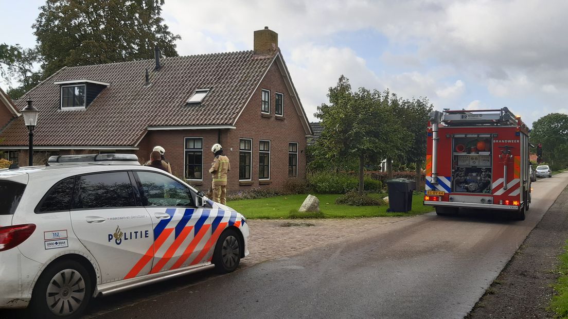 Er was brand in de keuken (Rechten: Persbureau Meter)