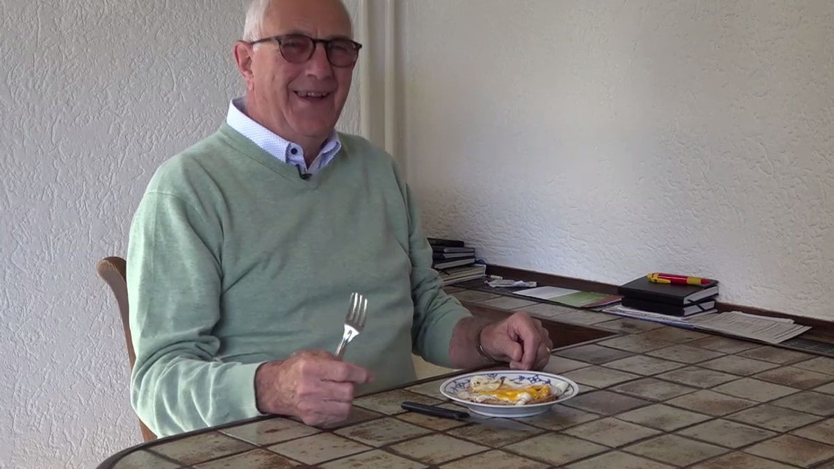 75 jaar bevrijding: Al 75 jaar eet Jeu Lardinois met dezelfde vork