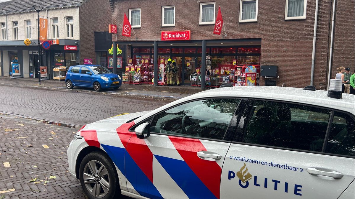 Gaslucht in Kruidvat in Reuver, panden in omgeving kort ontruimd