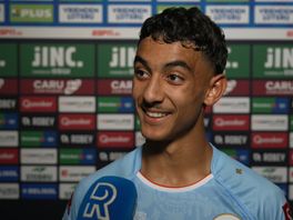 Matchwinner Ayoub Oufkir wist niet meer wat hem overkwam na zijn winnende treffer