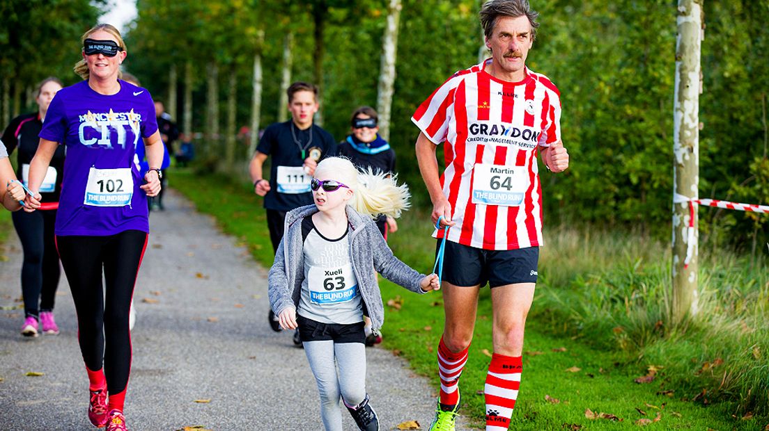 Archieffoto van de Blind Run.