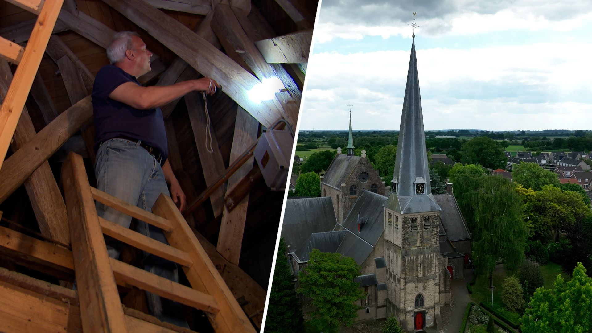 Spitstoren van kerk in Groessen blijkt uniek in de wereld