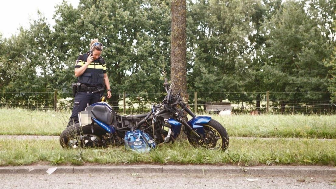 Motorrijder gewond in Zwolle