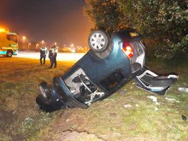 Inzittenden auto bij Meppel hebben engeltje op schouder