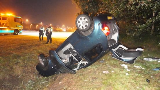 Inzittenden auto bij Meppel hebben engeltje op schouder Nieuws
