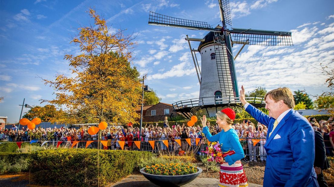 Koningspaar in Sint-Annaland