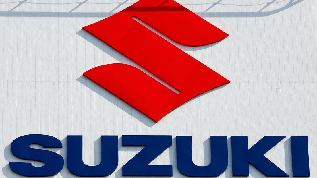 Het logo van Suzuki.