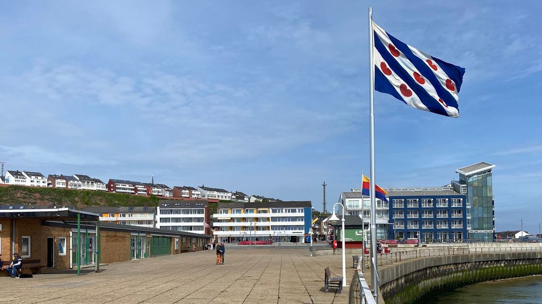 In Fryske flagge op Helgolân