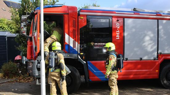 Rook in woning • persoon naar ziekenhuis