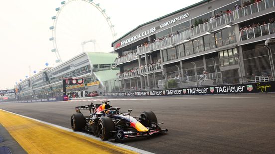 Verstappen rijdt zesde tijd bij vrije training GP Singapore Nieuws
