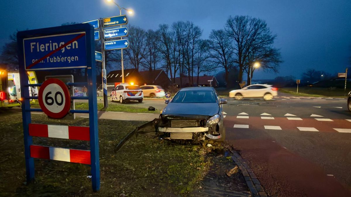Motorrijder gewond bij aanrijding Fleringen