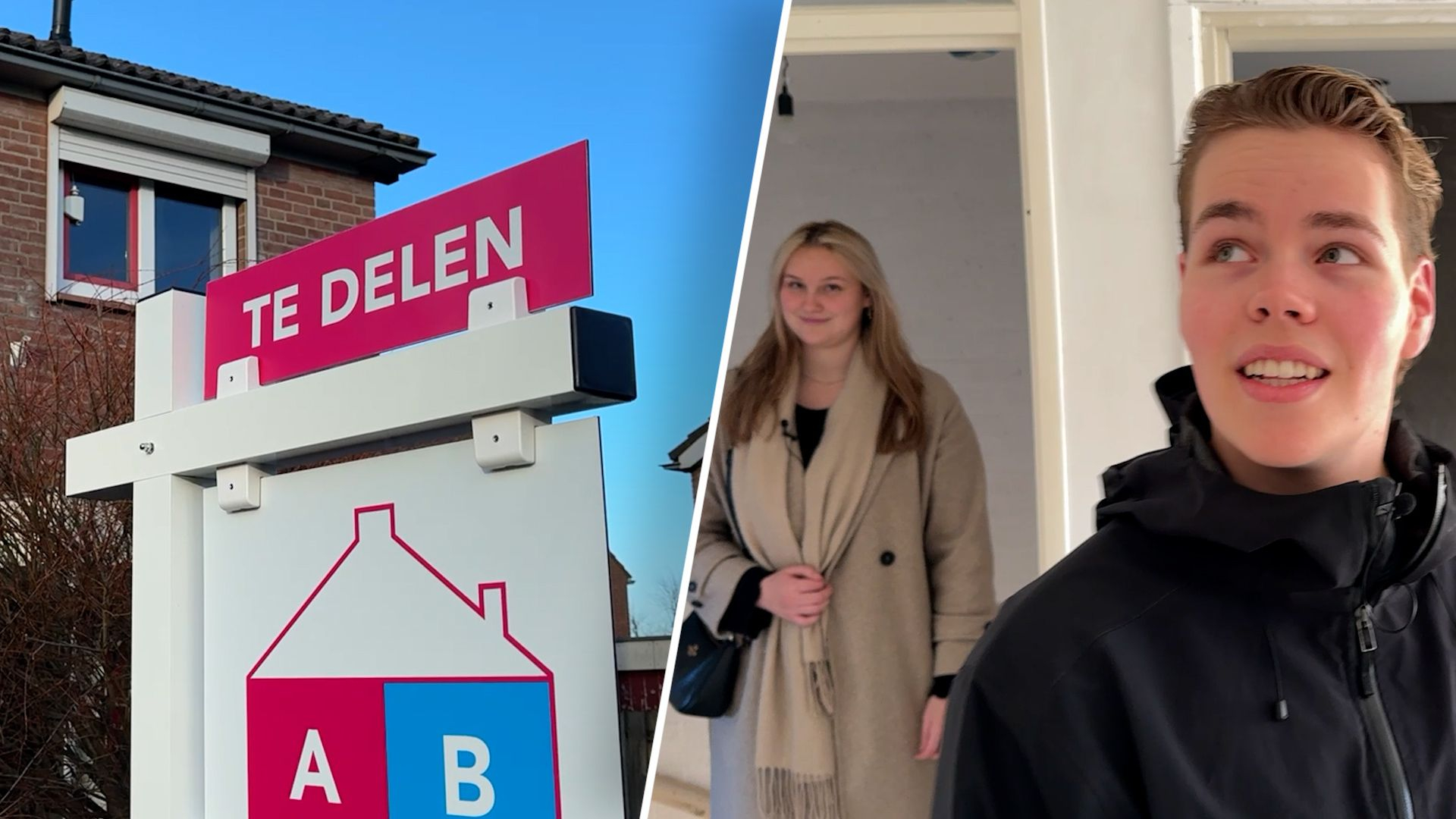 Een eengezinswoning delen om woningnood tegen te gaan