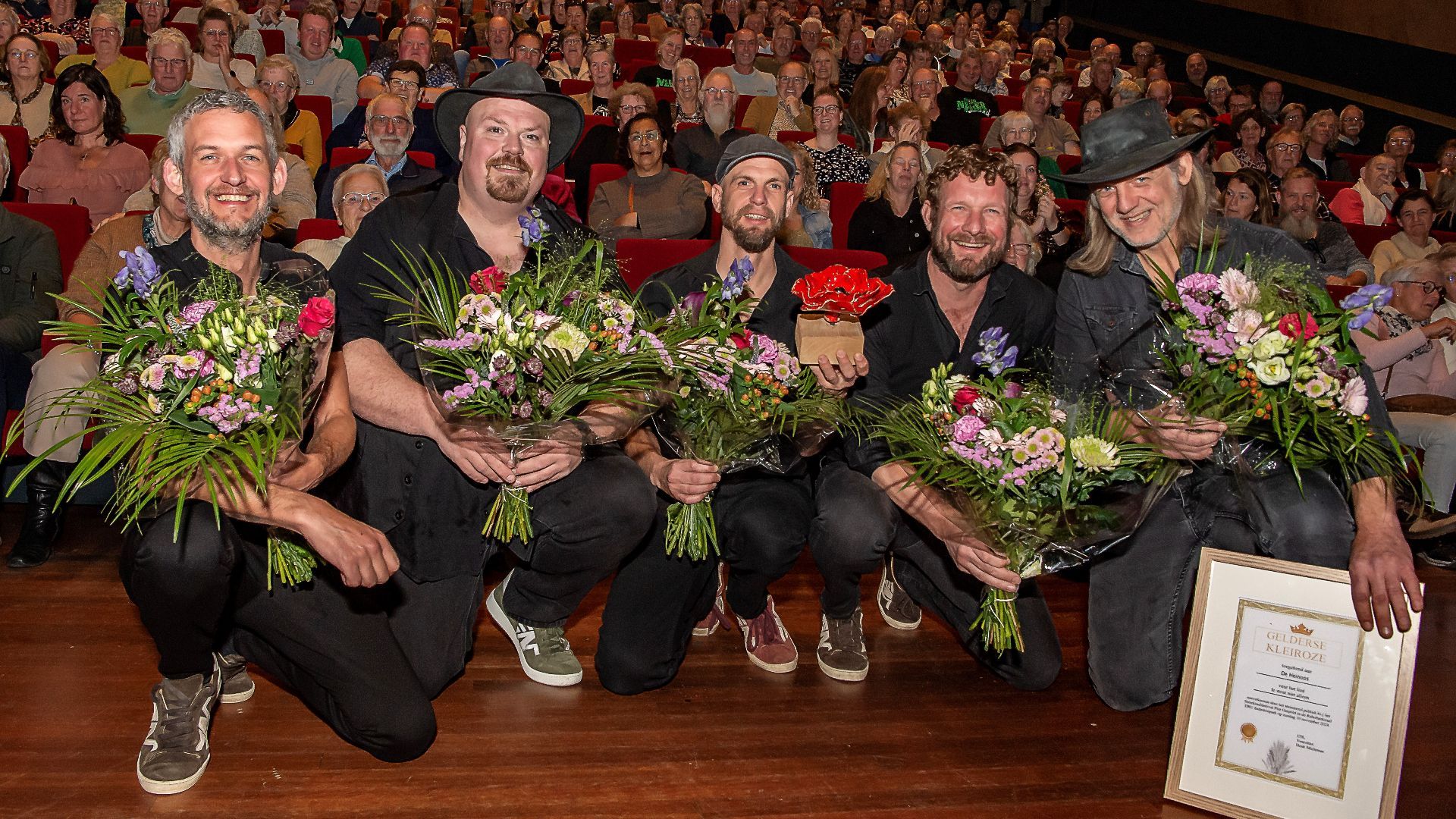 De Heinoos winnen de Gelderse Kleiroze 2024.