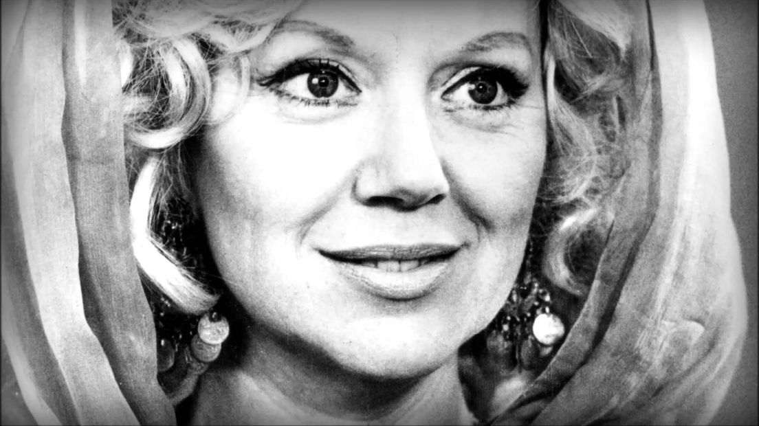 Een jonge Marie-Cécile Moerdijk