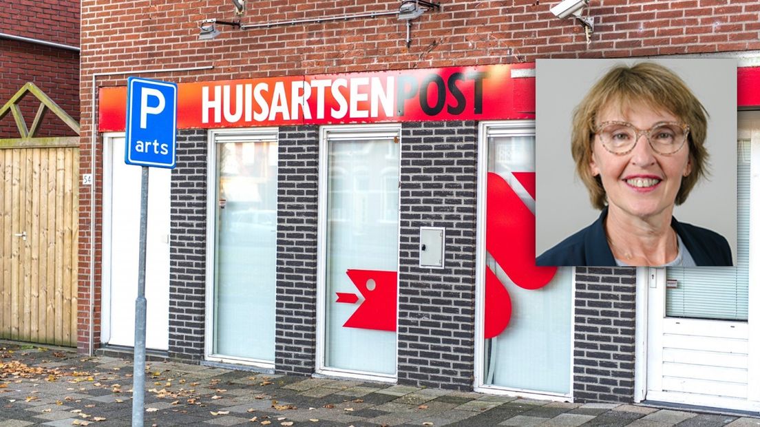 De huisartsenpost in Hoogezand, die per 1 april 2019 wordt gesloten