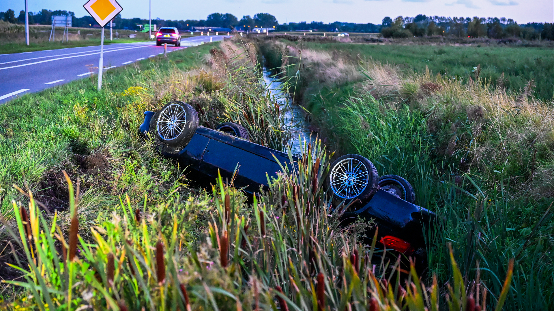 Bij het ongeval raakte niemand gewond