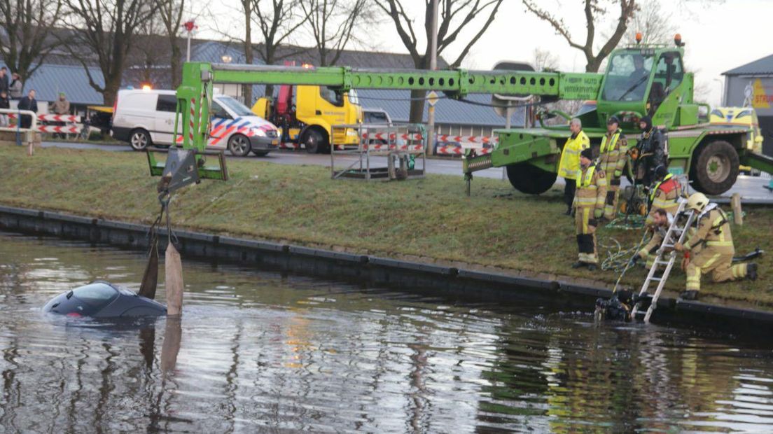 Het ongeluk gebeurde in Havelte (Rechten: Van Oost Media)
