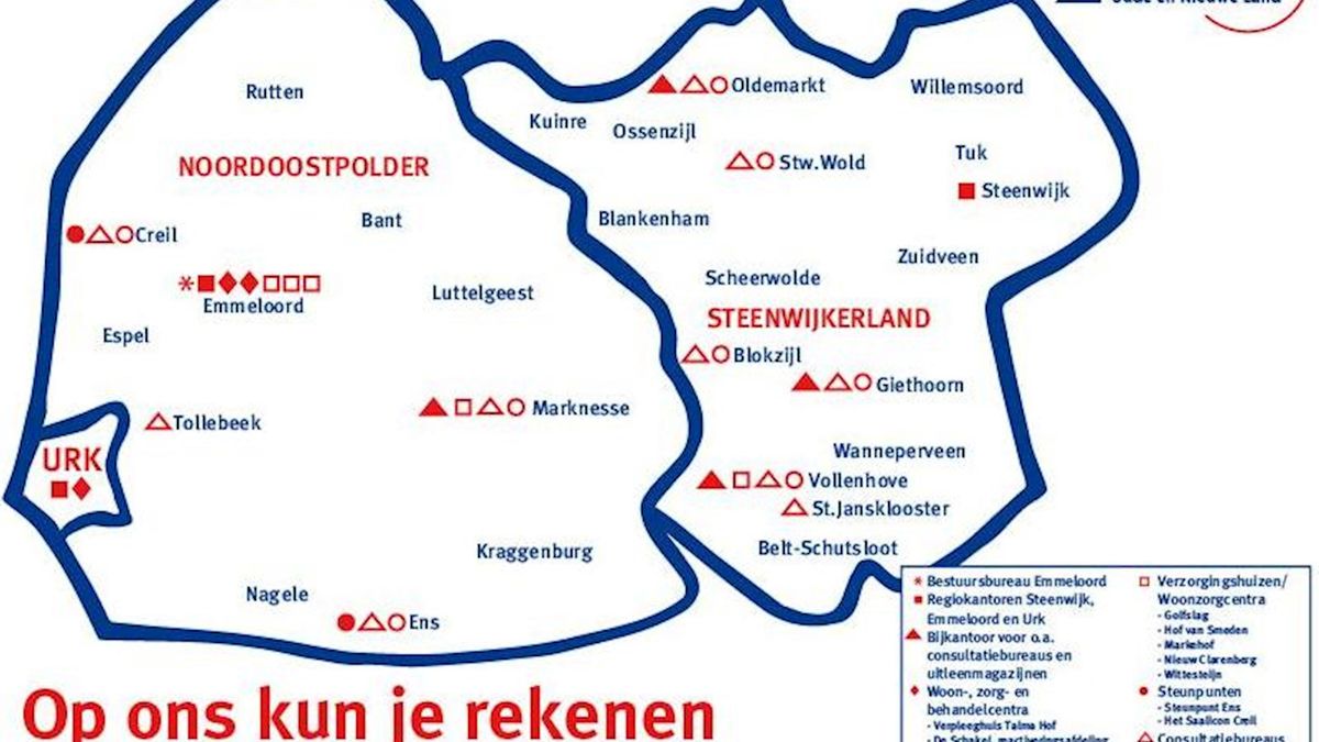 Ouderencentra in handen Oude en Nieuwe Land - Oost