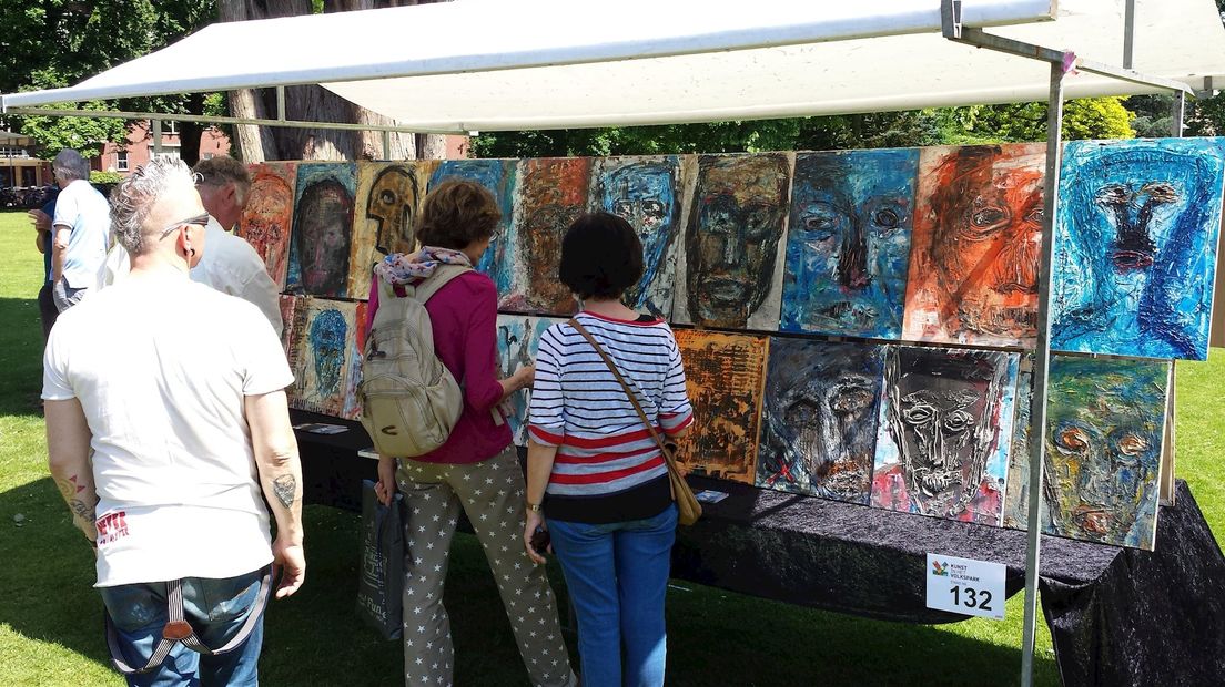 Kunst in het Volkspark 2014