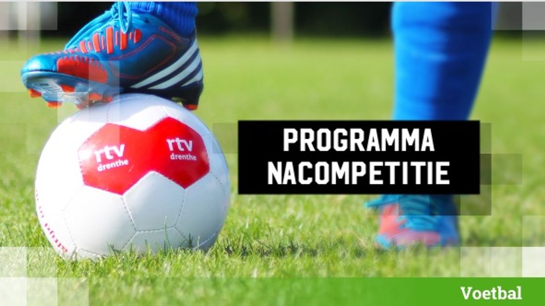 Schema nacompetitie zaterdagamateurs - RTV Drenthe