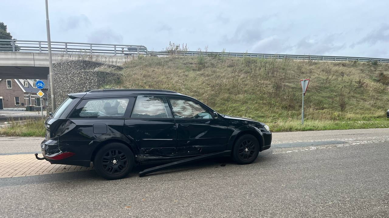 Schade bij ongeval Ane.