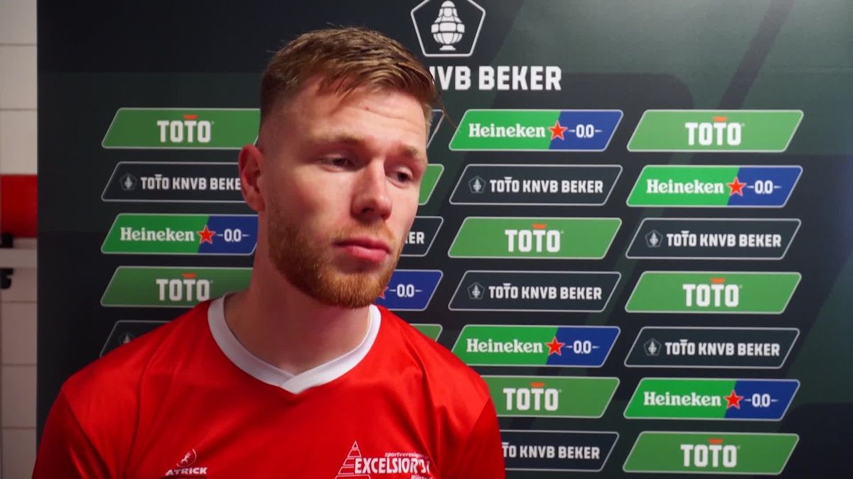 Excelsior'31-spits Givan Werkhoven tevreden ondanks uitschakeling: 