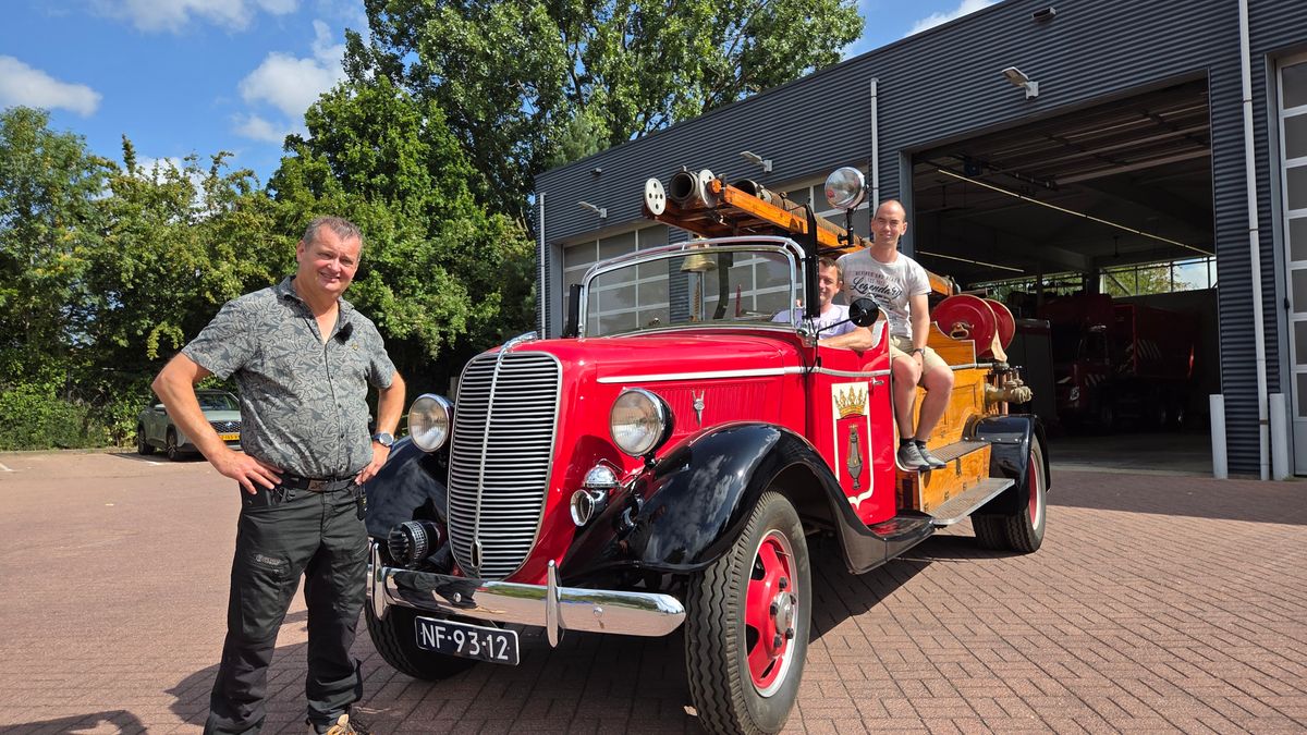 Vlissingse brandweerwagen uit 1937 krijgt eindelijk een plek in het zicht: 'Voor zijn 90e verjaardag