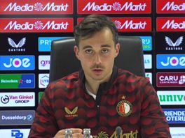 Mats Deijl na afloop van Feyenoord-Excelsior