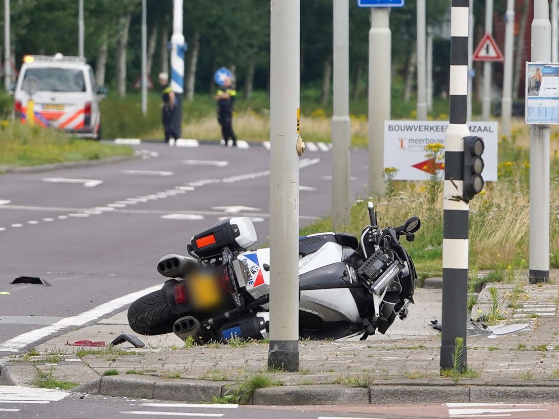 Motoragent Arno kwam om bij ongeval in Rotterdamse Waalhaven