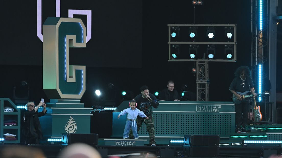 Kraantje Pappie met zijn dochter