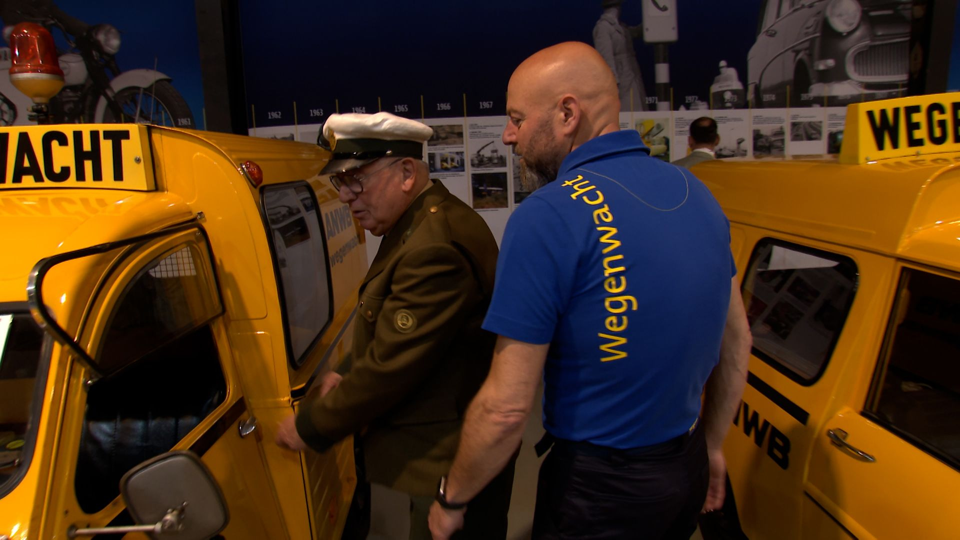 Roelof (78) werkte 40 jaar bij ANWB: ''Ik ben opgevolgd door mijn zoon''