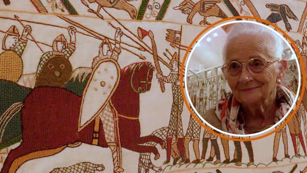 Toos borduurt het Tapijt van Bayeux — GLD.nl
