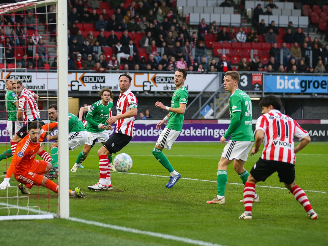 Het regent kansen voor Sparta tegen PEC Zwolle