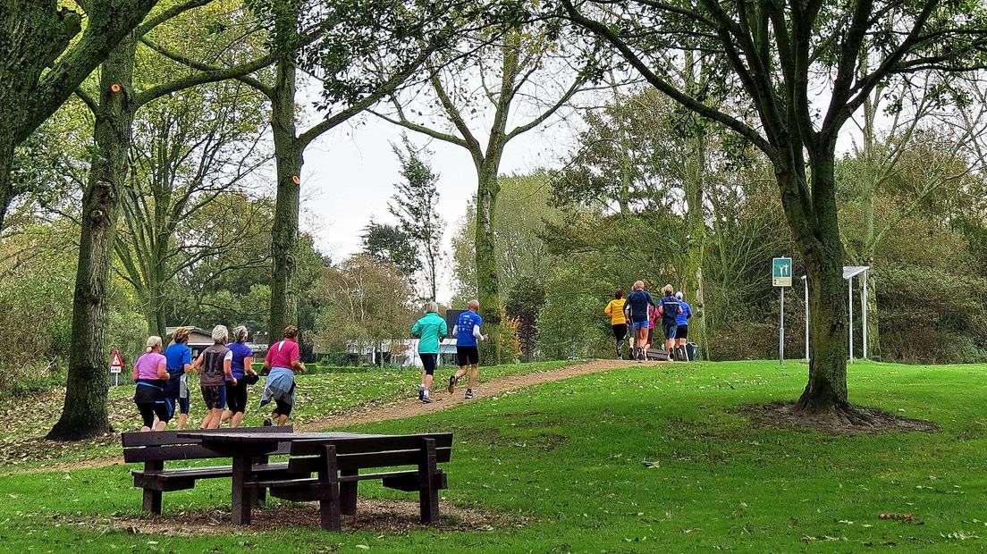 Groepje bootcampers in Vlissingen