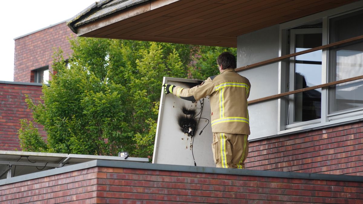 Melding van woningbrand in Eelderwolde blijkt kortsluiting in zonnepanelen te zijn