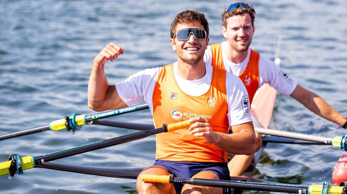 Melvin Twellaar en Stef Broenink
