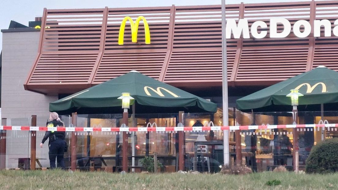 De McDonald's vestiging in Zwolle waar de dubbele moord plaatsvond