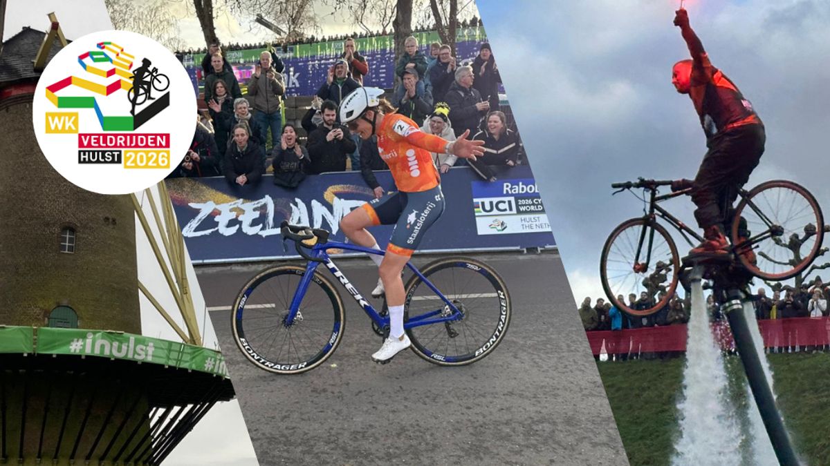 Lees terug: Drukbezochte tweede dag WK veldrijden in Hulst krijgt Nederlandse kers op de taart