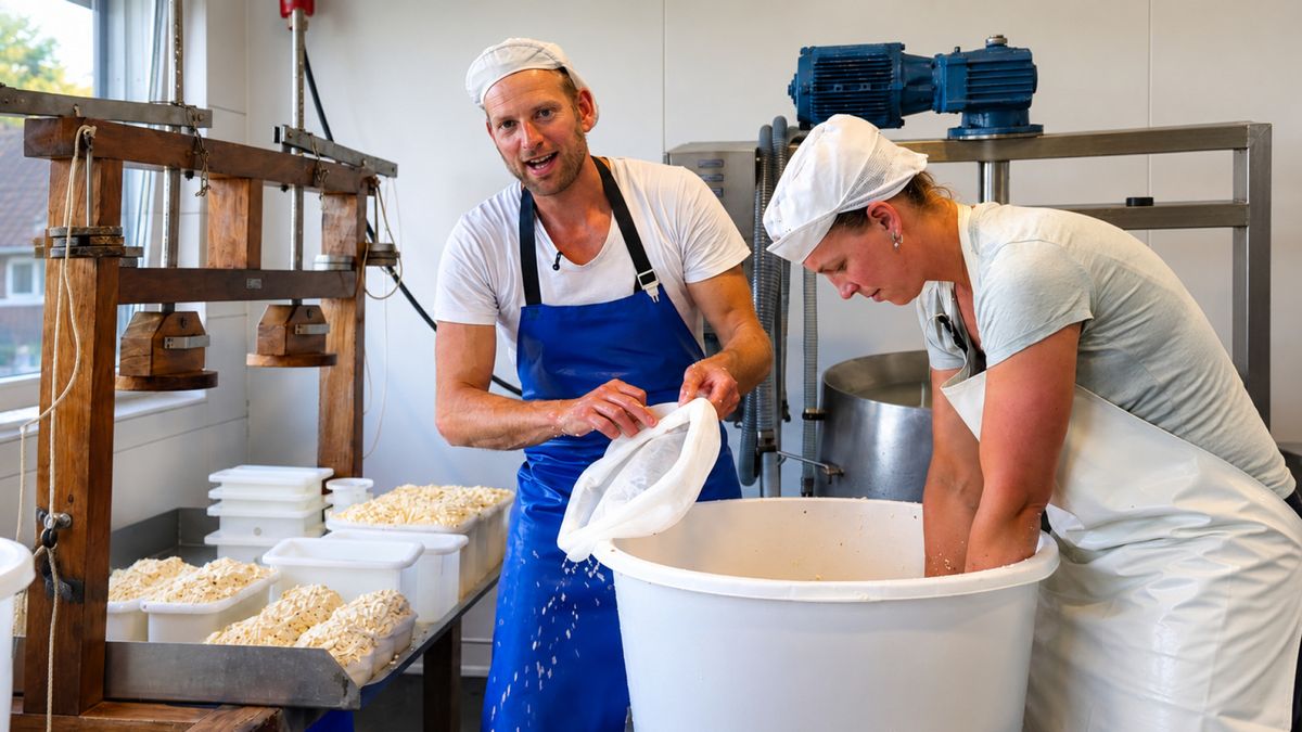 Van melkschuit tot moderne kaasmakerij: familie van Frank maakt al zeven generaties boerenkaas