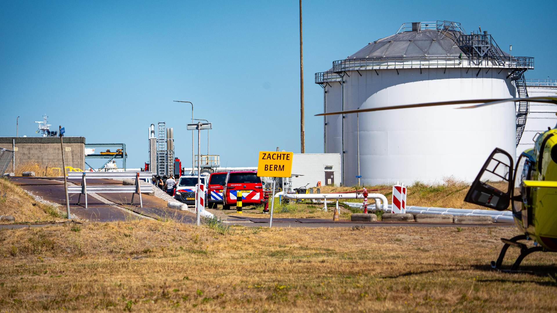 Bij de explosie raakten 6 mensen gewond.