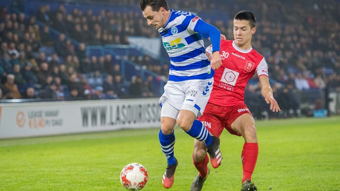 Van Mieghem is belangrijk voor De Graafschap.