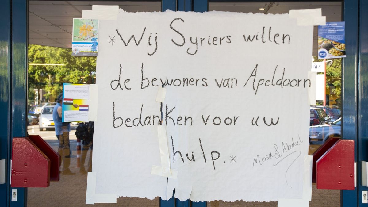 Apeldoorn ving eerder honderden asielzoekers op en dat ging zonder protest